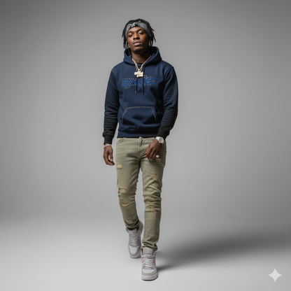 Blue Sp5der Hoodie